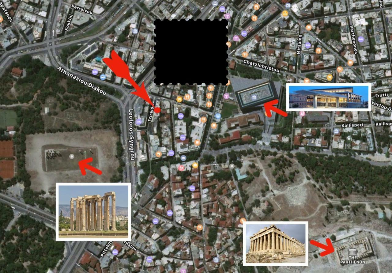Athenaeum Acropolis Residence 1Min To Museum Eksteriør billede